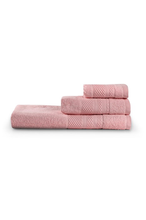 Mijölnir Piramit - Juego de toallas 3 piezas Rosa empolvado Mijölnir Piramit - Juego de toallas 3 piezas Rosa empolvado
